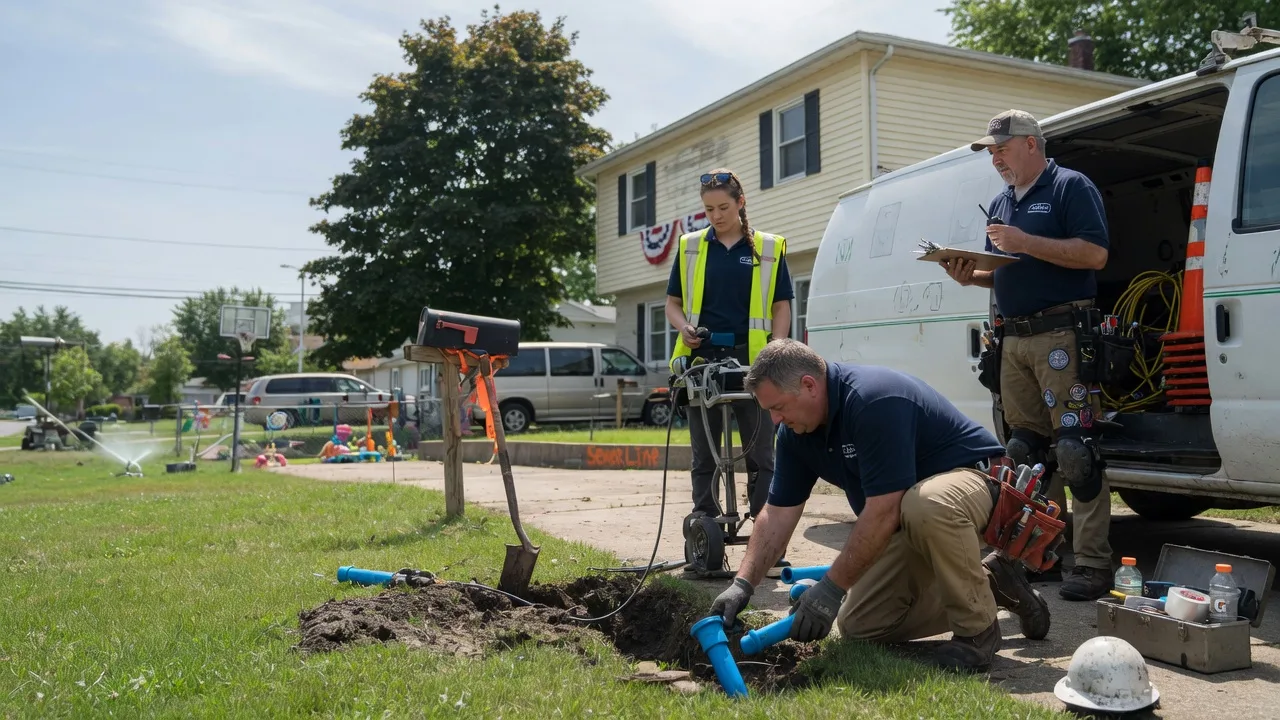 Slab Leak Repair in Versailles, IN near me